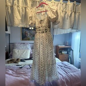 FOR LOVE & LEMONS GIUSTI MIDI DRESS for love and lemons dress! FL&L